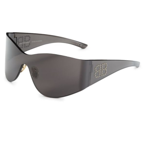 🆕💗💯Balenciaga Cat Eye Shield Acetate Sunglasses - Picture 9 of 9